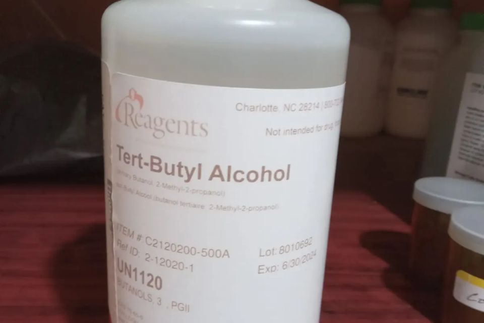 Tert butyl alcohol original