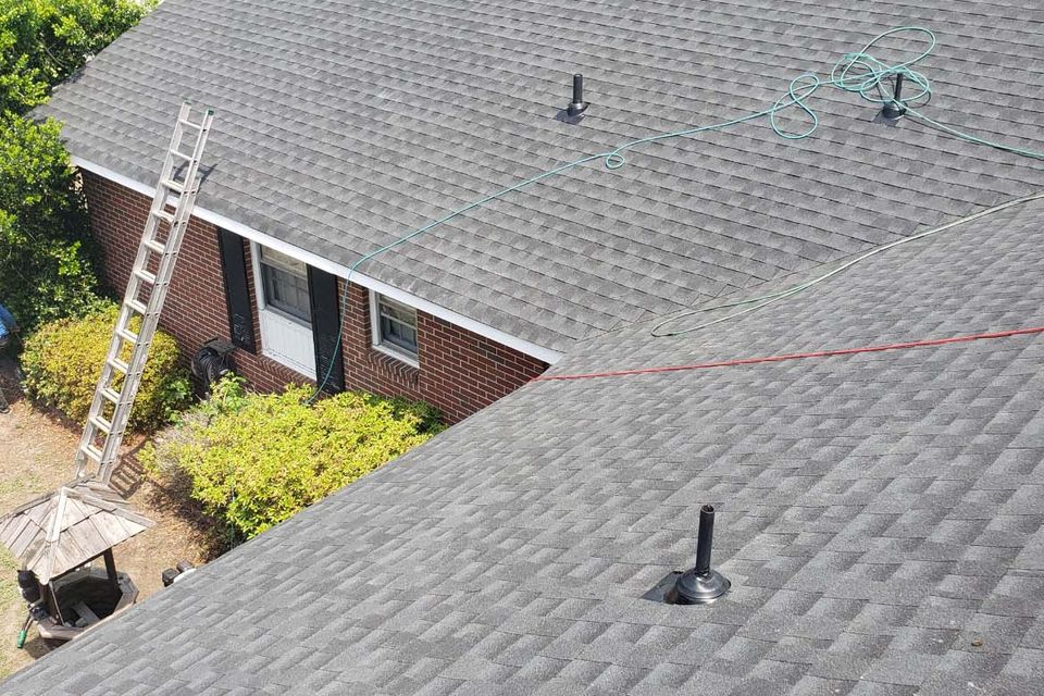 Suffolk VA Hampton Roads Roofing New Asphalt Roof Replacement