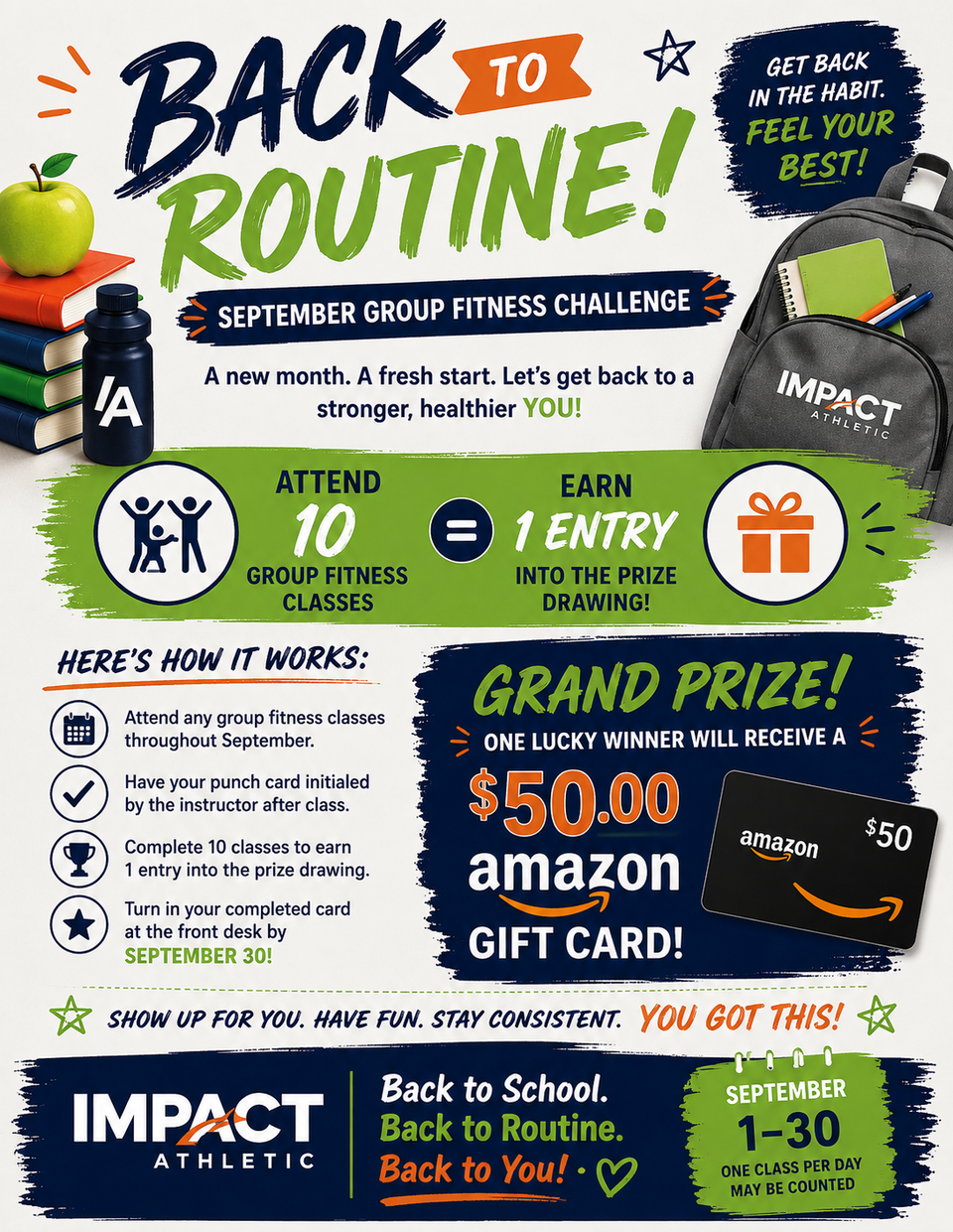 Back to routine gf flyer