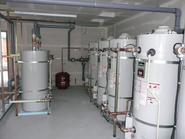 Commercial water heater page