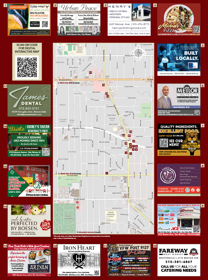 Beaverdale map 2026 web 2