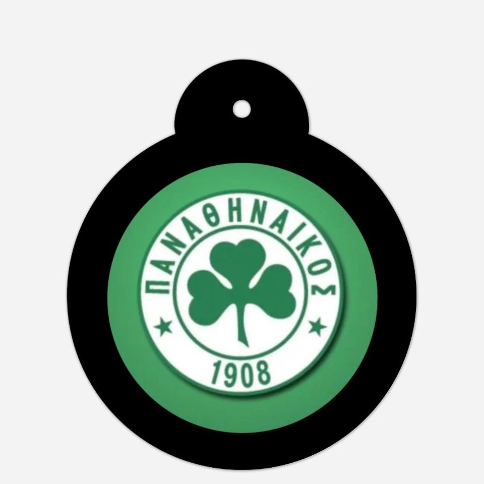 Panathinaikos dog tag