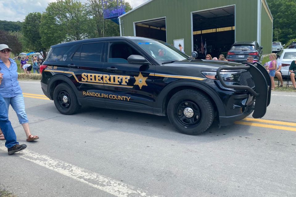 Randolph county sheriffs office in coalton days parade