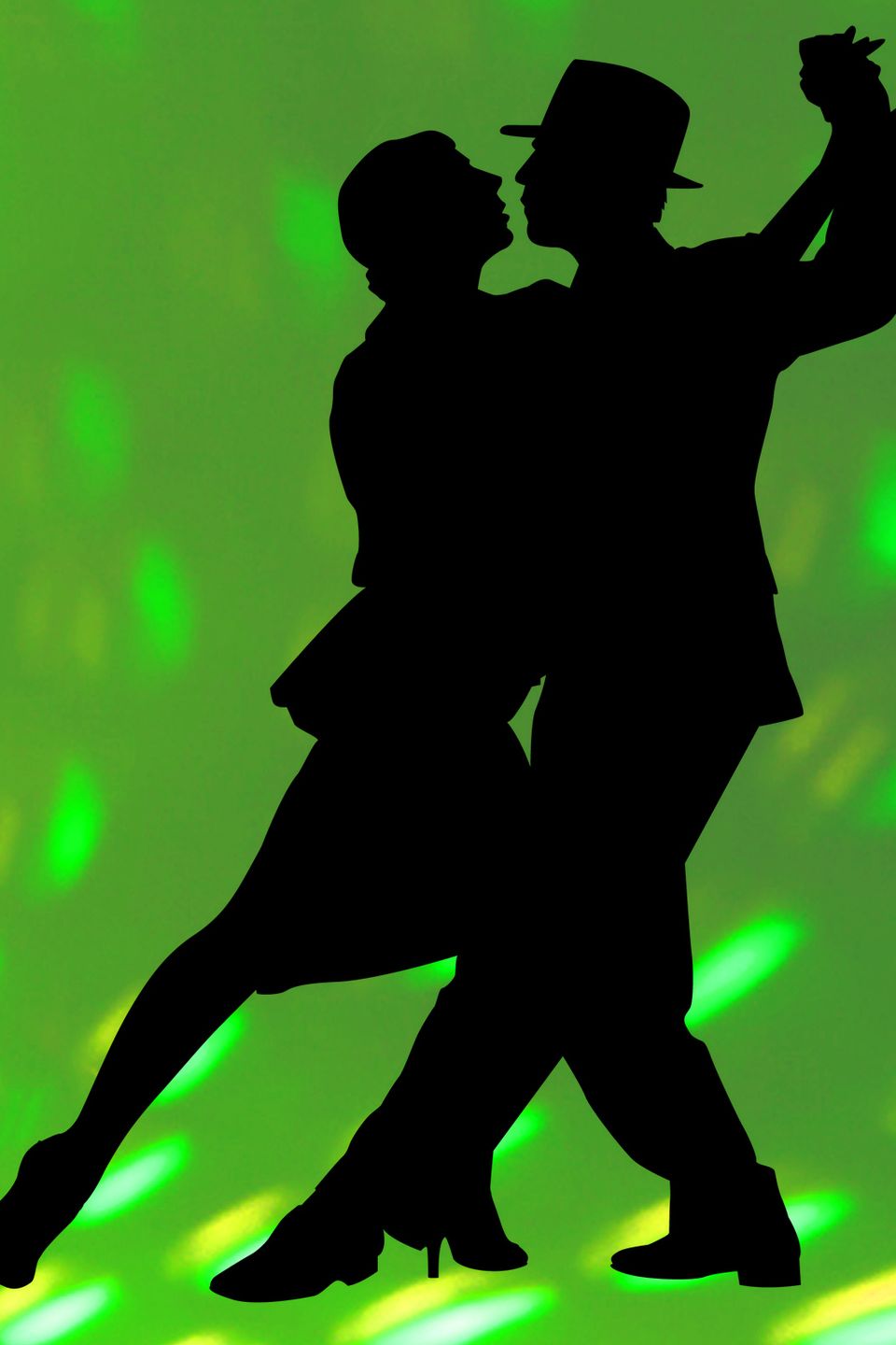 Dancer sillhouette green20170809 18120 1q7z3q0