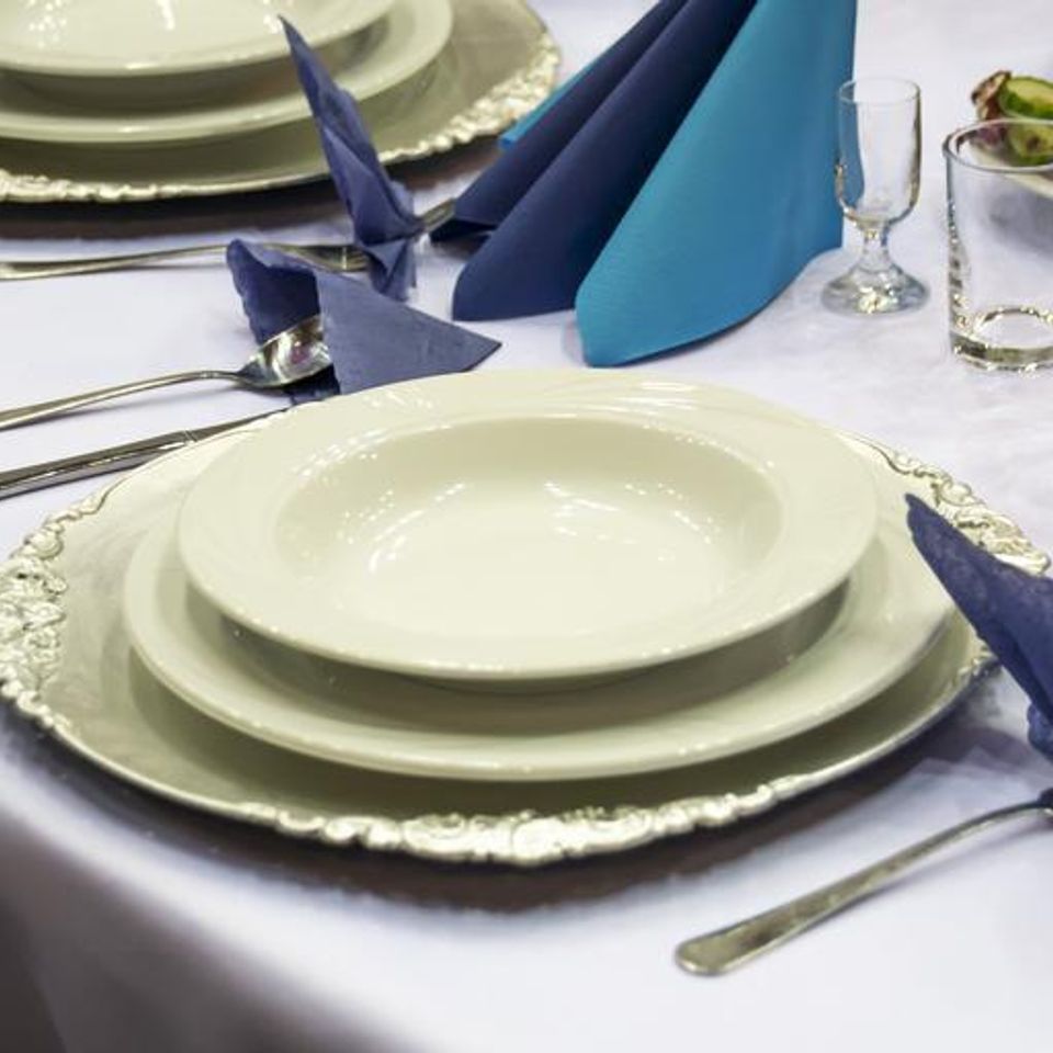 Table setting cutlery catering