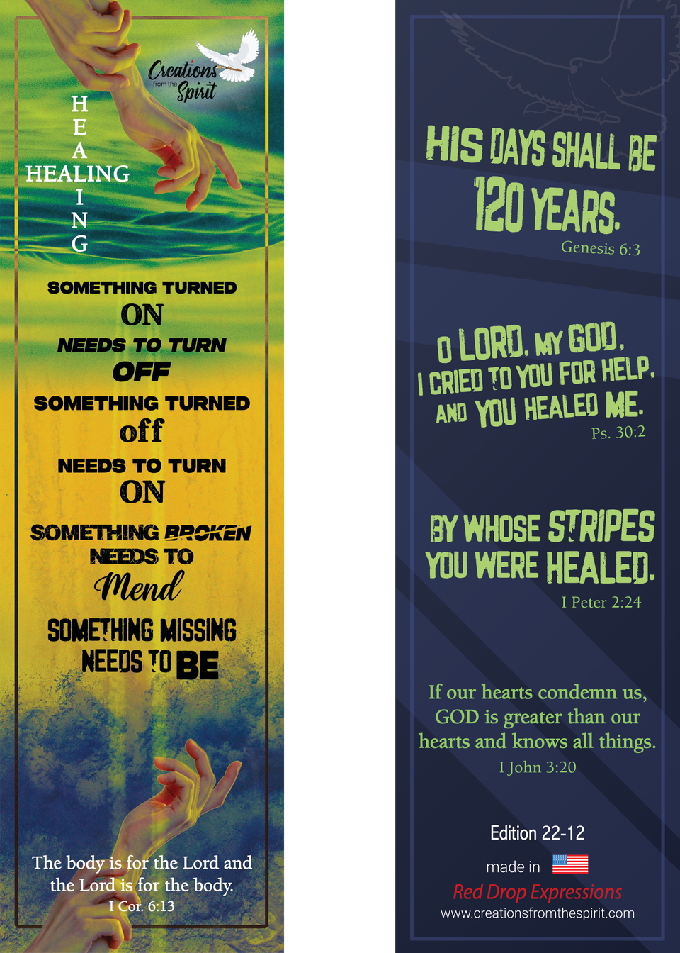 Truthmark 12 healing layout 5x7