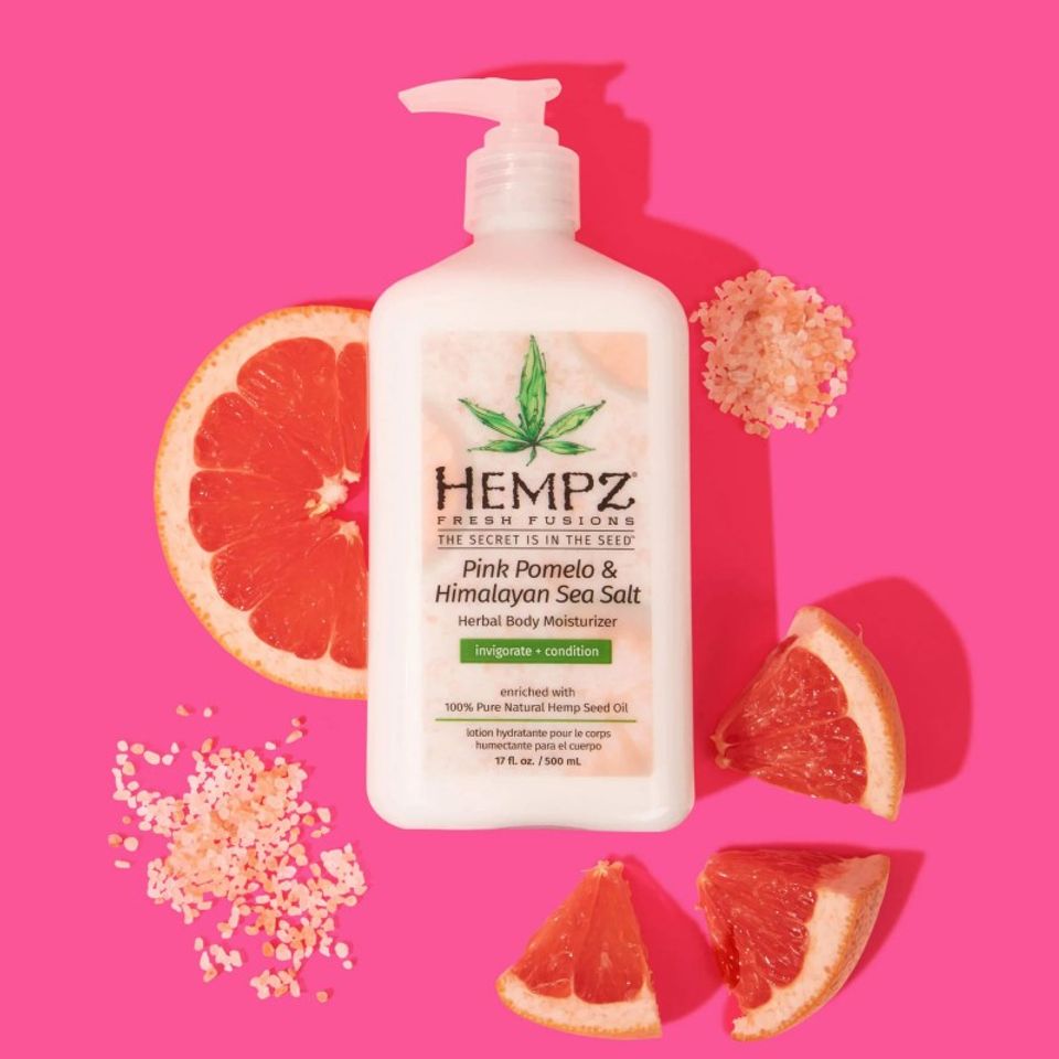 Pink pomelo   himalayan sea salt hempz