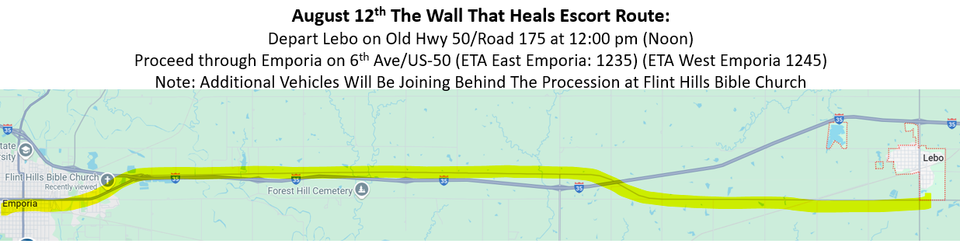 Escort route