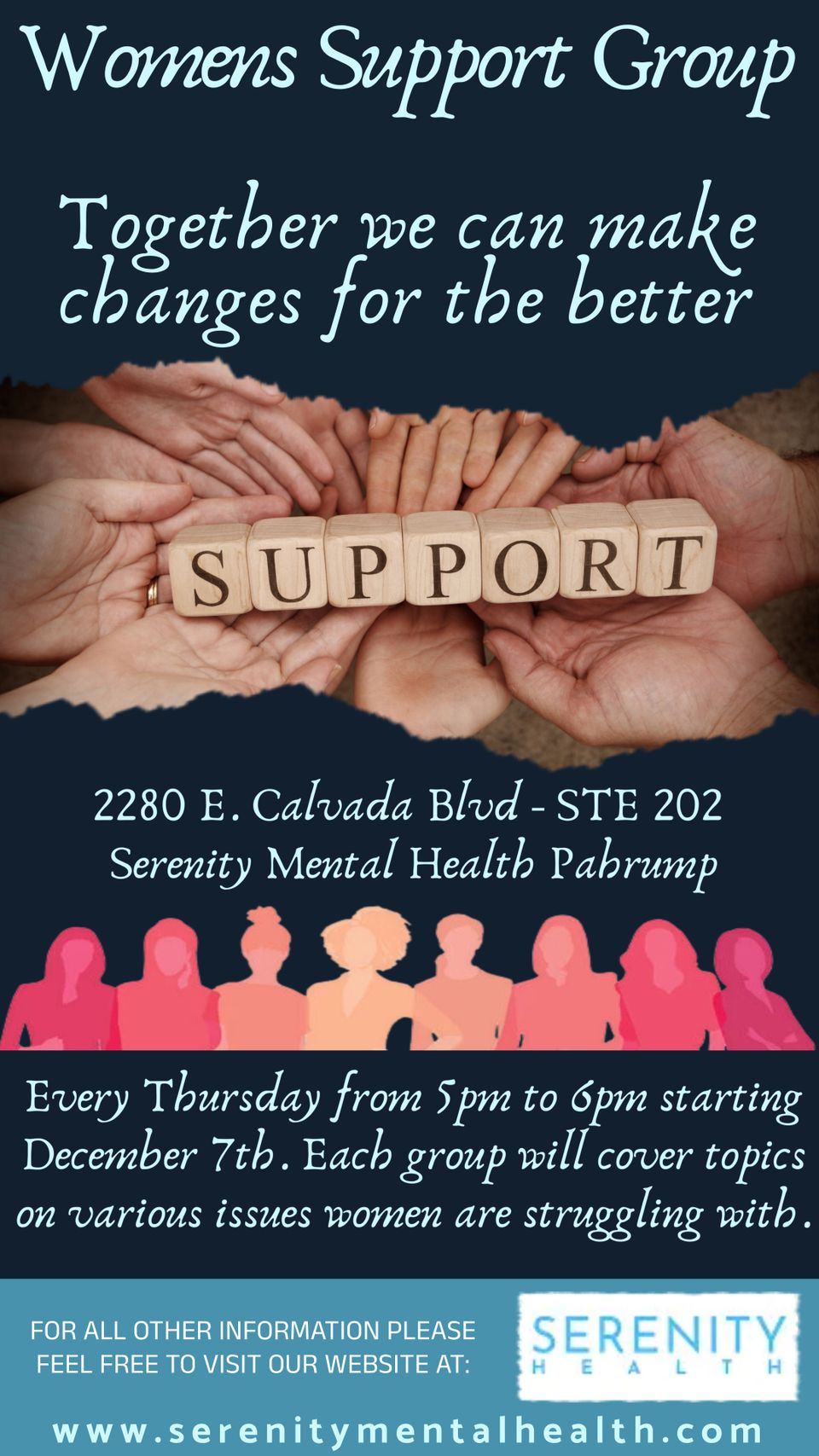 Womens support group pahrump clinic