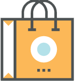 Shopping bag icon