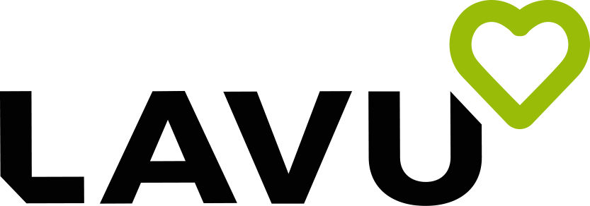 Lavu logo black