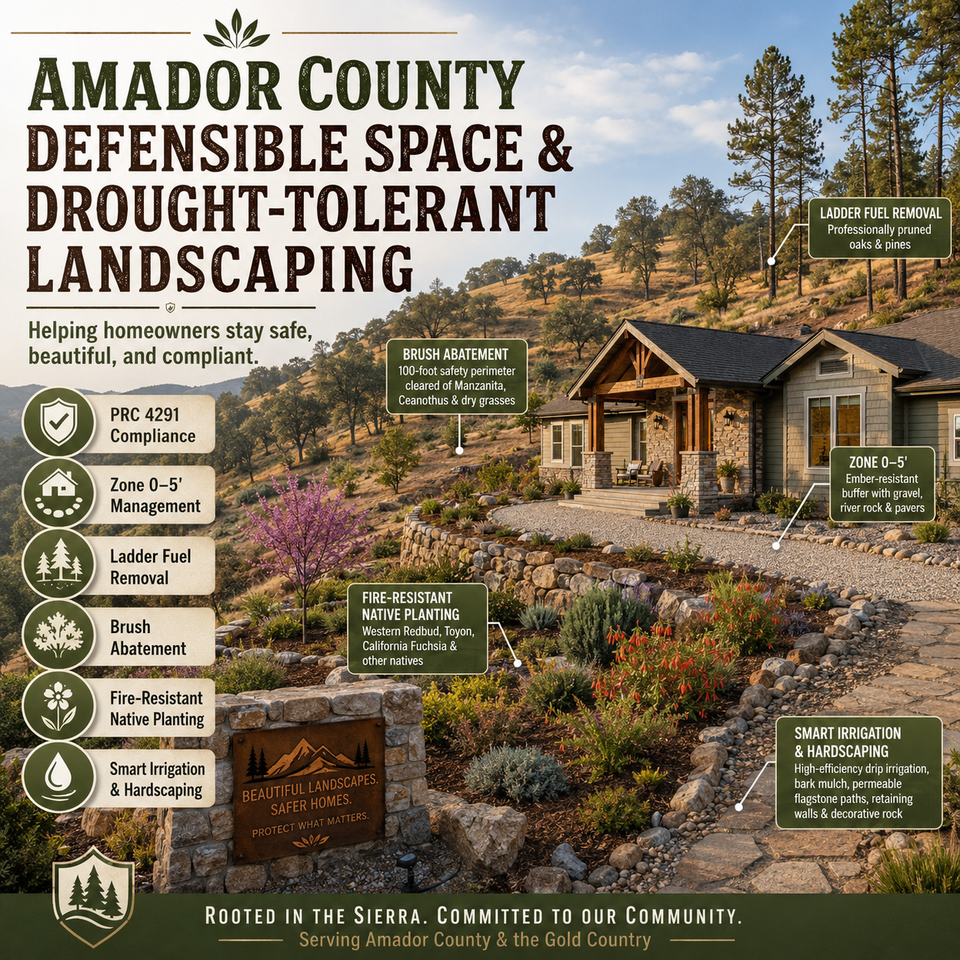 Amadaor county defensible space & tree service