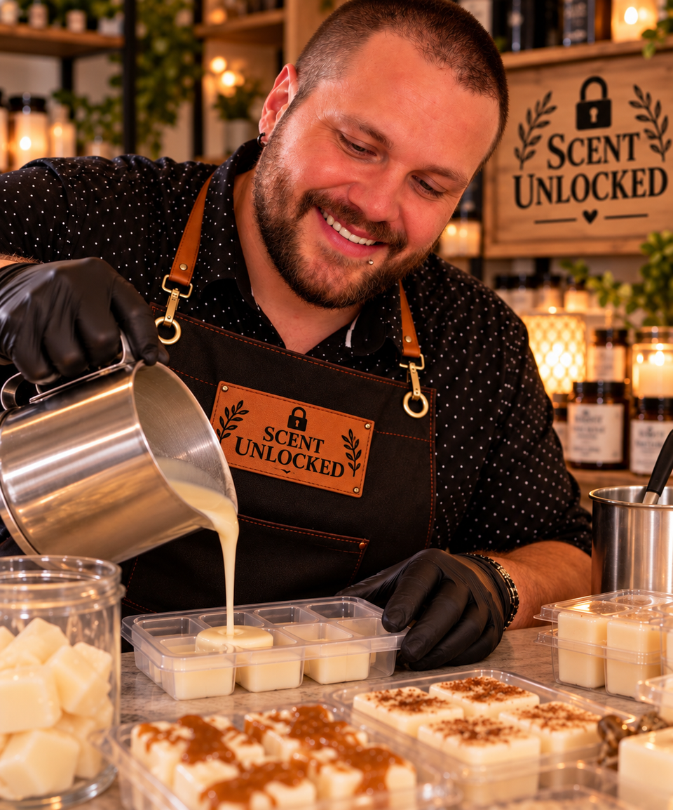 Kevin lehman jr. pouring wax