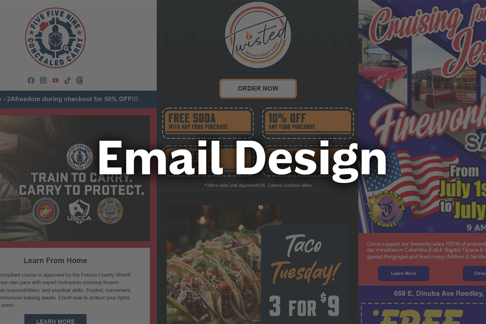 Email design thumb