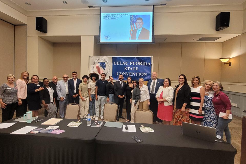 Honorable guest at 2024 annual lulac fl state convention