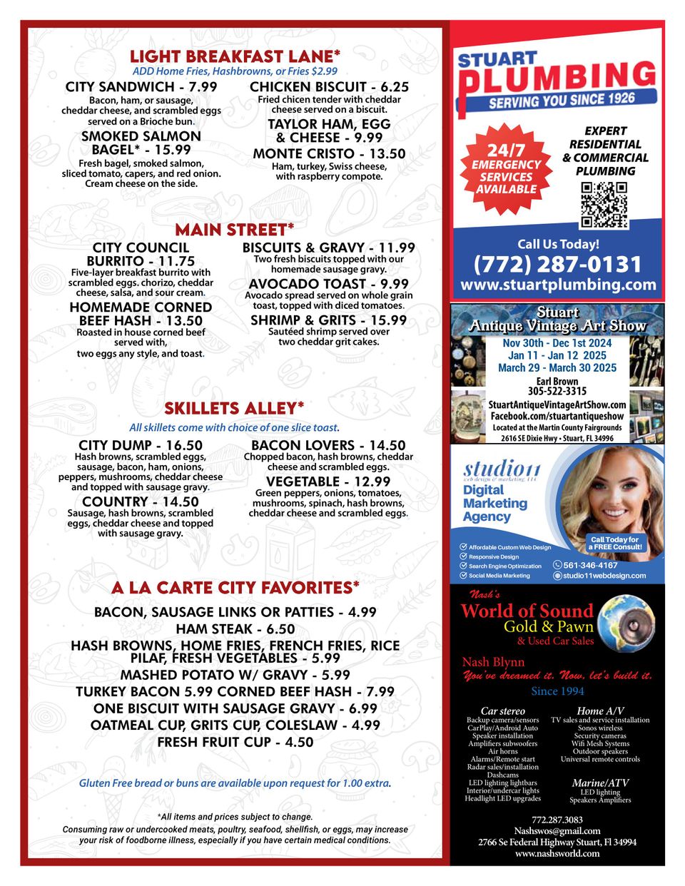 S   city diner   8pg   11x17 final images 2