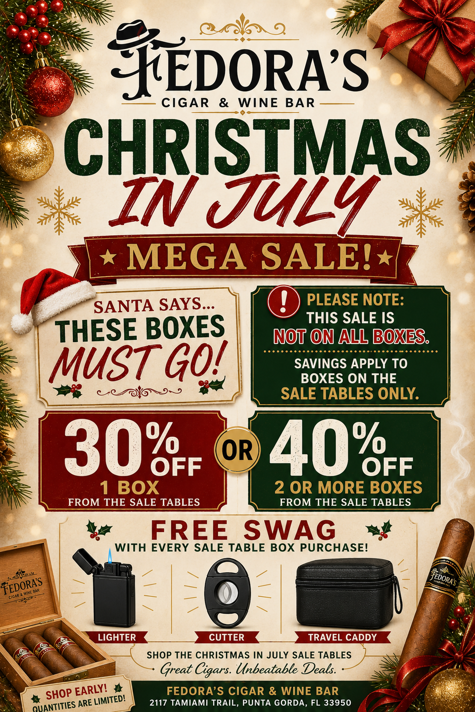 Christmas in july 2026