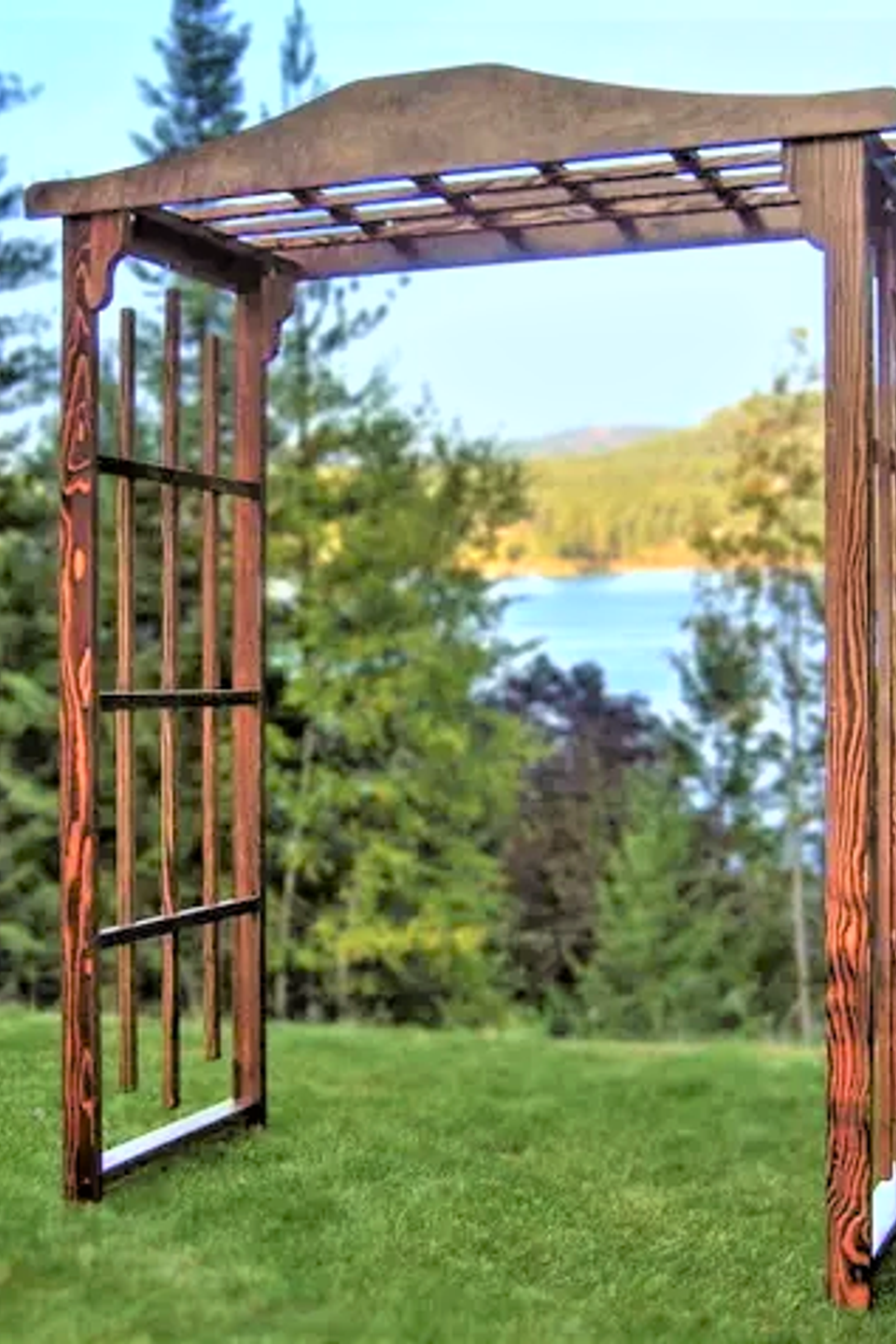 Fruitwood arch