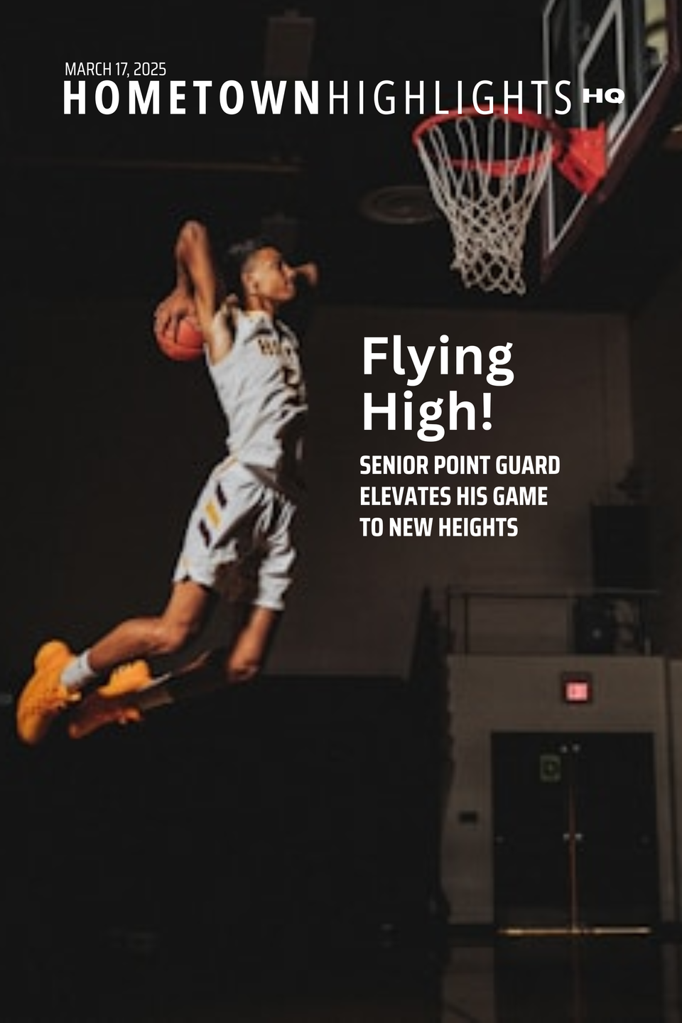 Hometown Highlights Souvenir Magazine Cover - Basketball