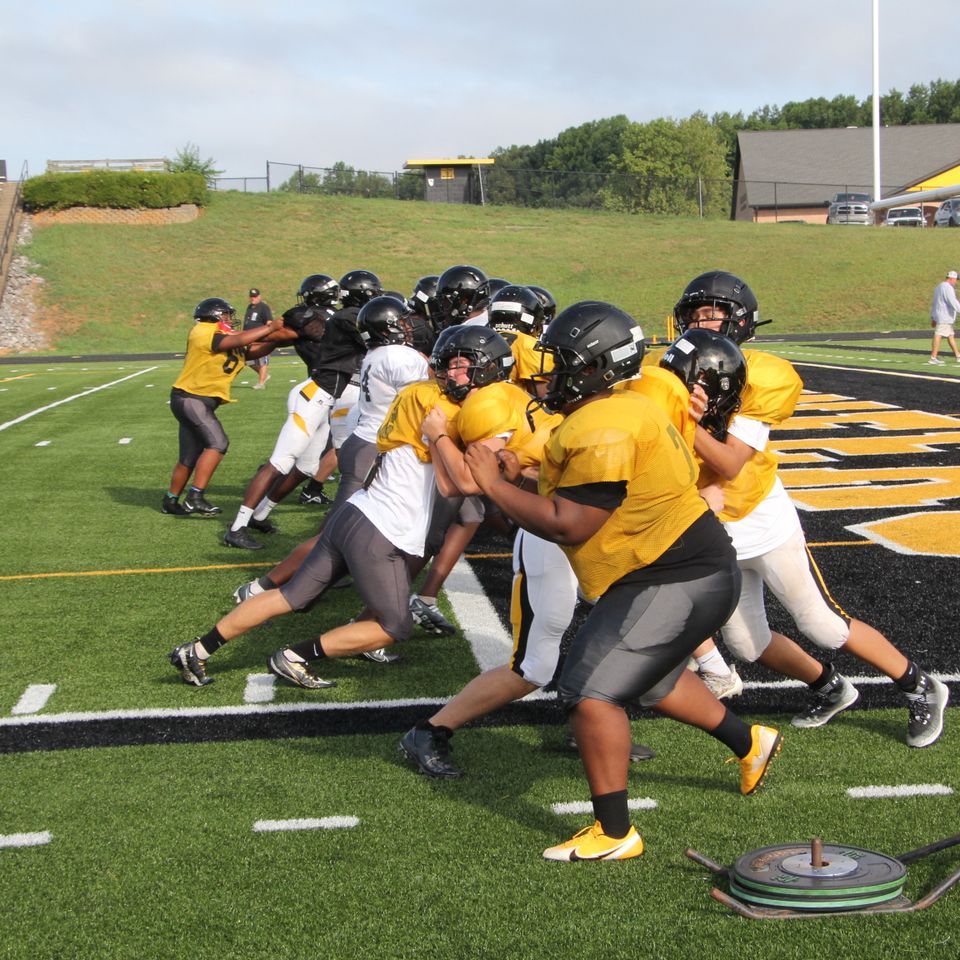 Kennedy tackle drills