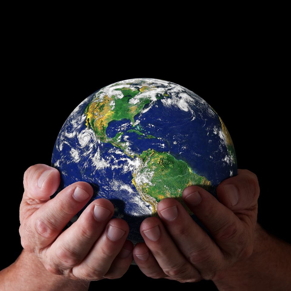 World in gods hands
