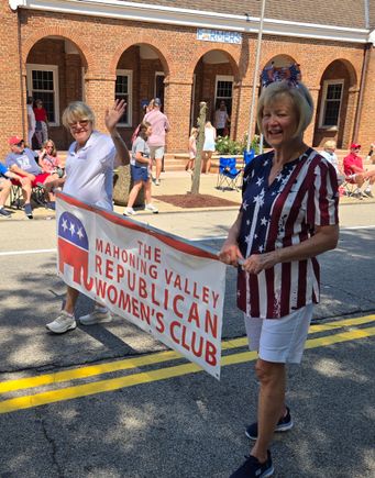 Shirley and elaine july 4