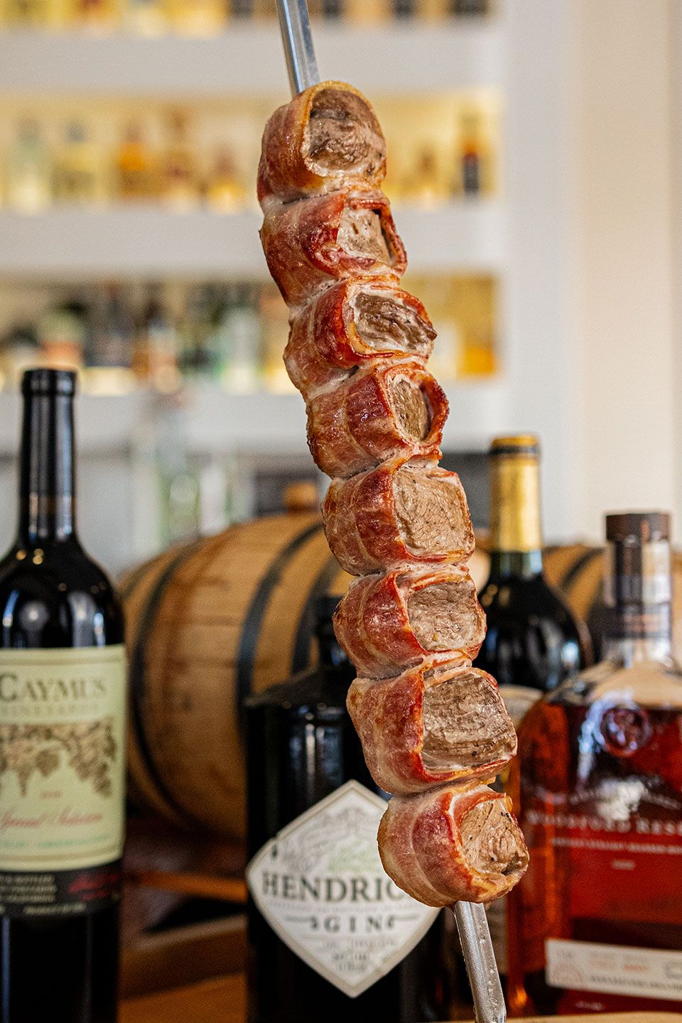 Filemignon with bacon