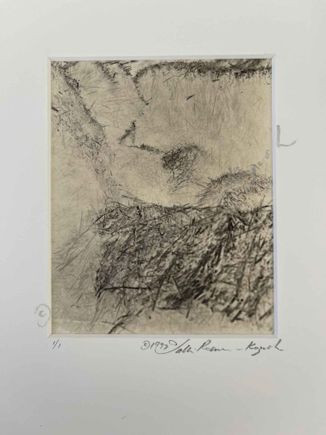 Straw print platinum