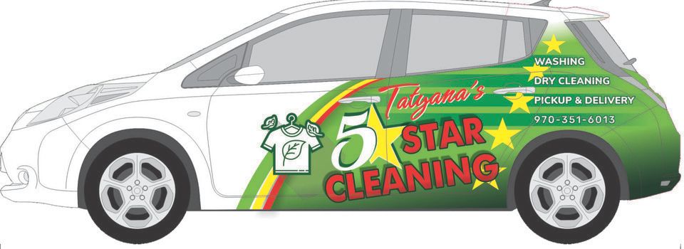 Dry cleaning delivery car leaf wrap prrof 960x