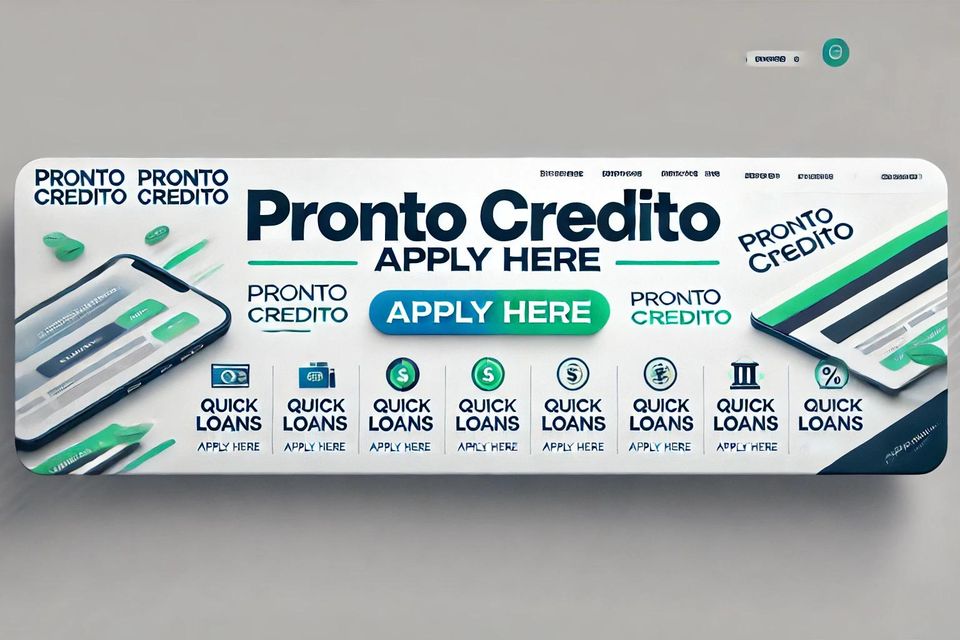 Pronto credito apply here banner