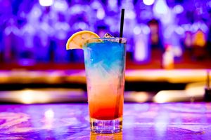 cocktail at the bar