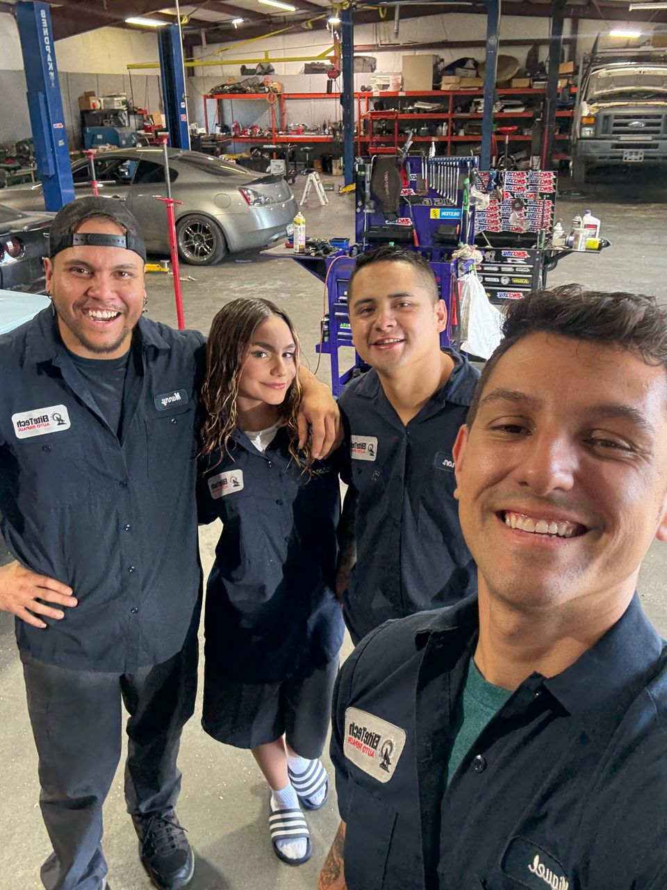 miguel and the crew at elite tech auto