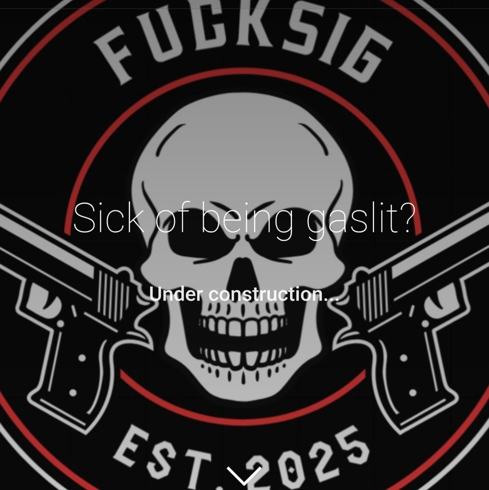 Fucksig website screenshot