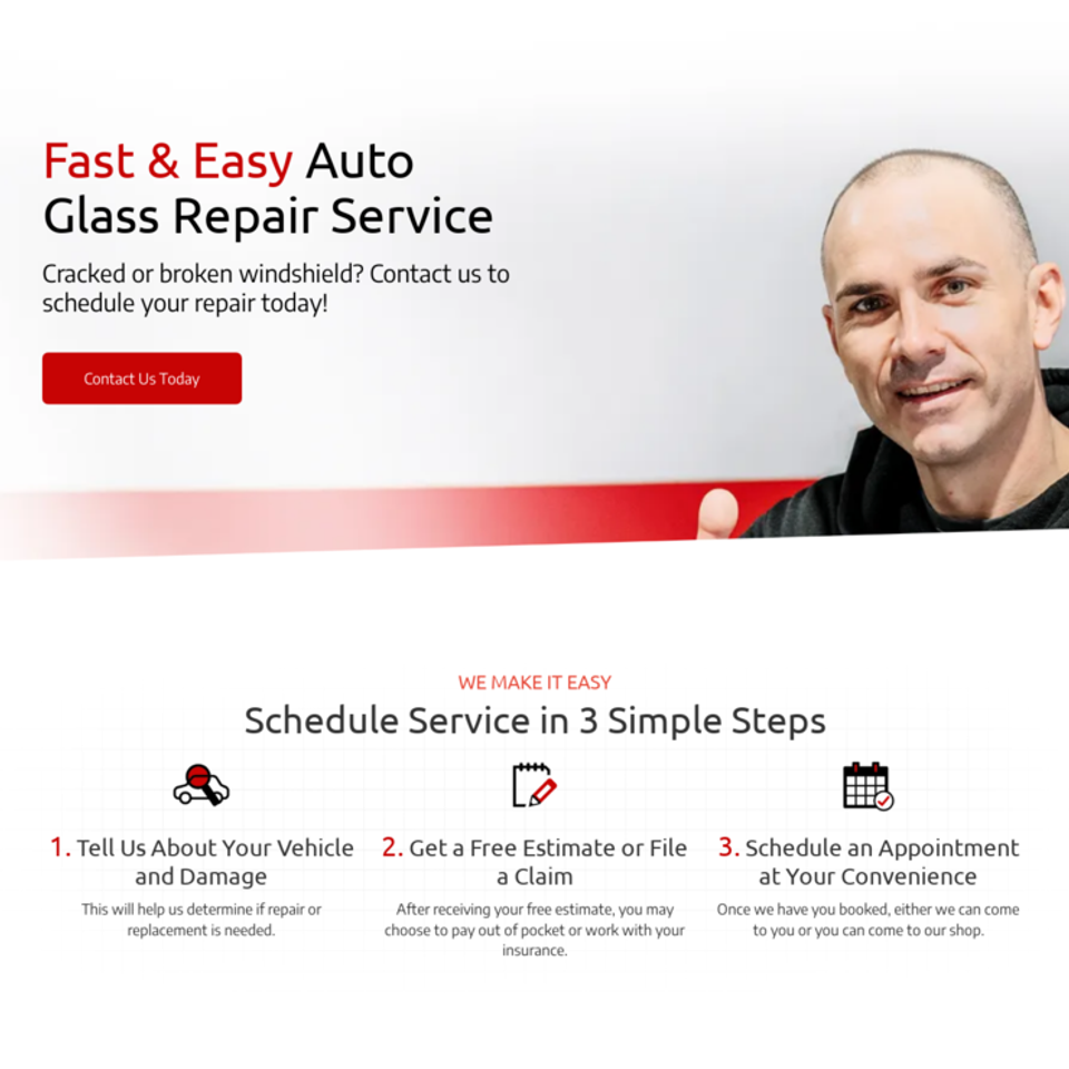 Auto glass repair