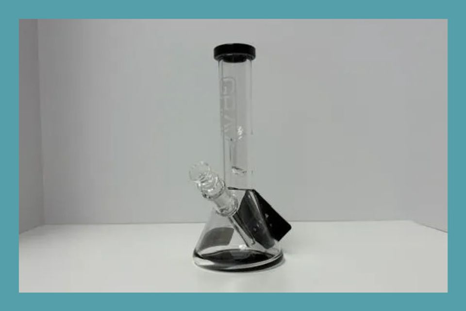 Grav Deco Beaker Water Pipe