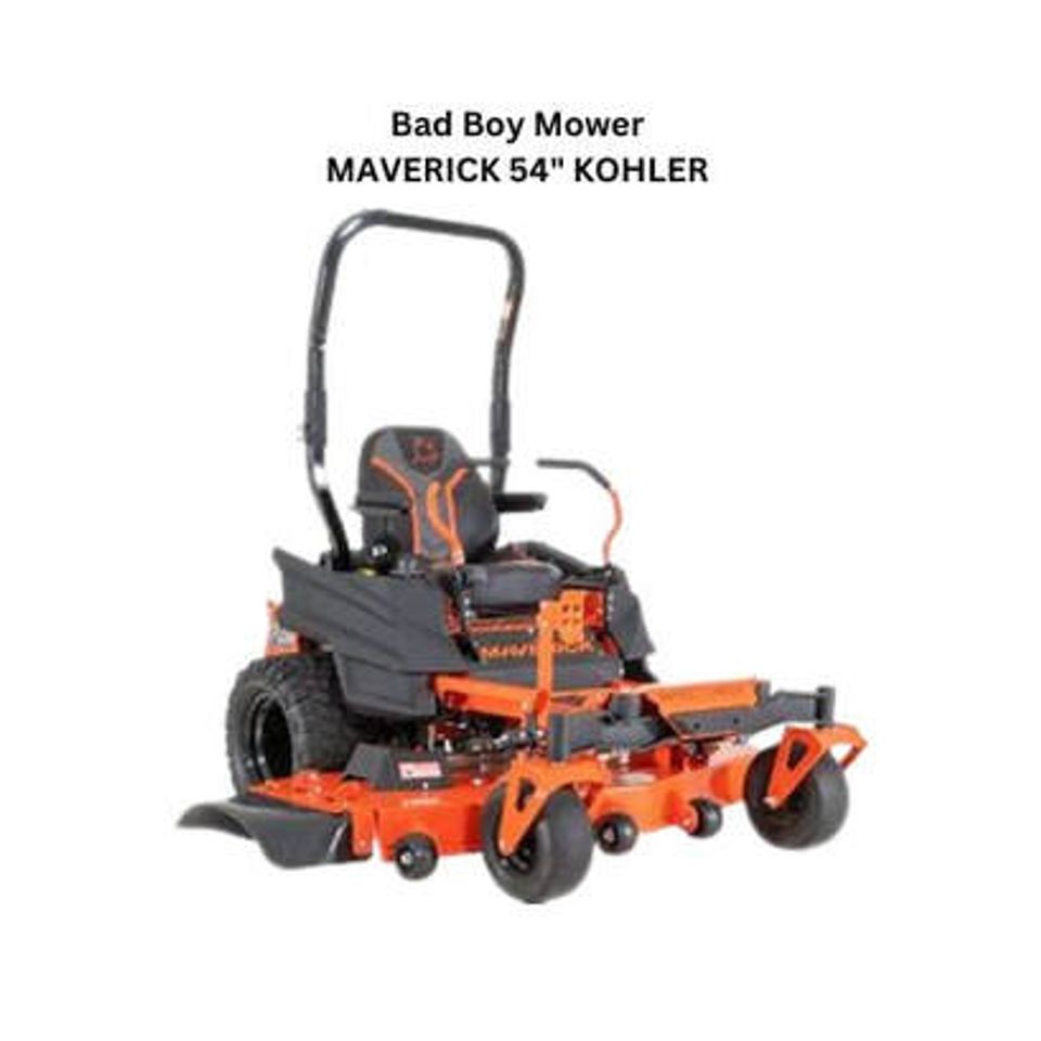 8 bad boy mower maverick 54 kohler