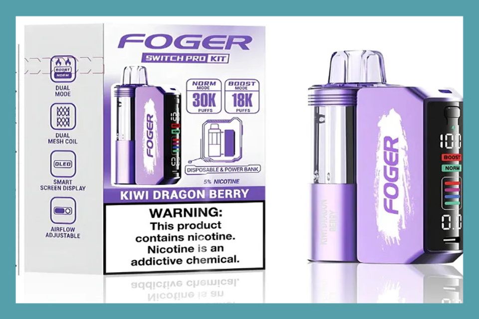 Foger Kiwi Dragon Berry Disposable Vape