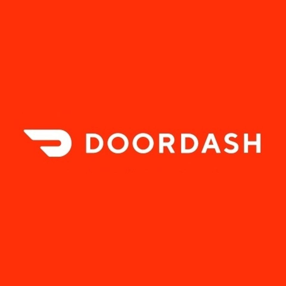 Doordash square red