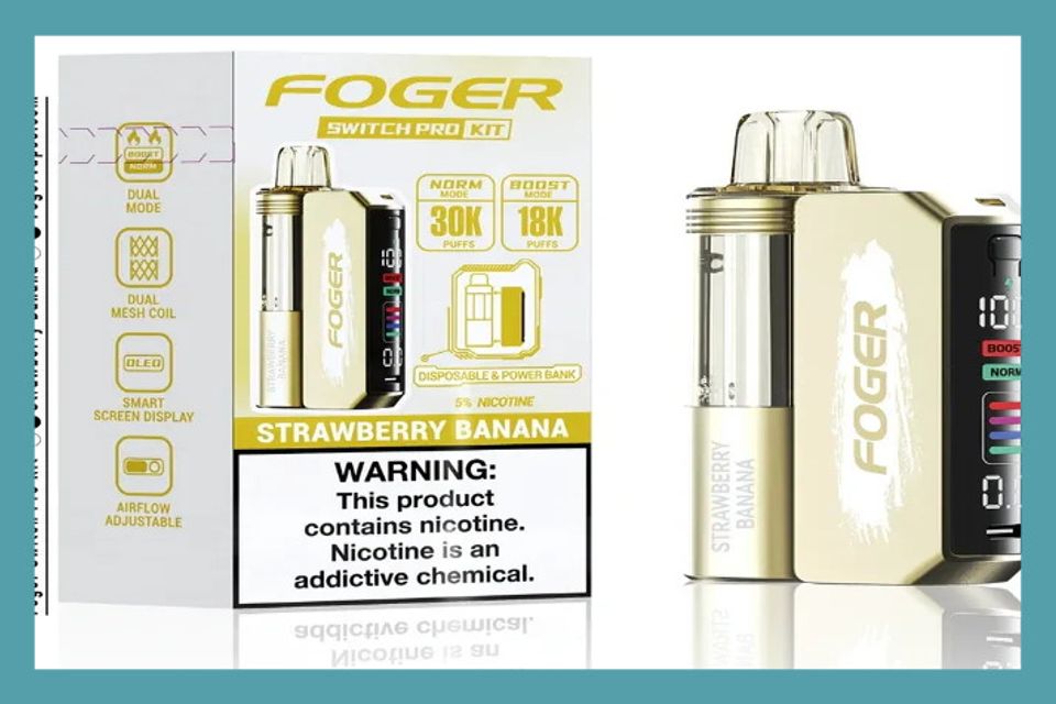 Foger Strawberry Banana Disposable Vape