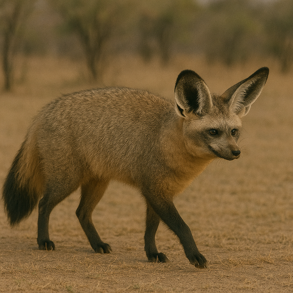 Bat ear fox
