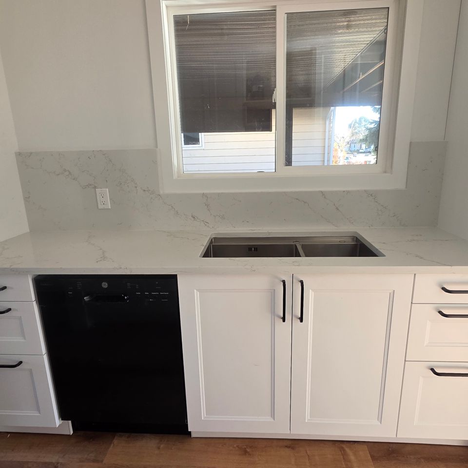 Wash room countertops