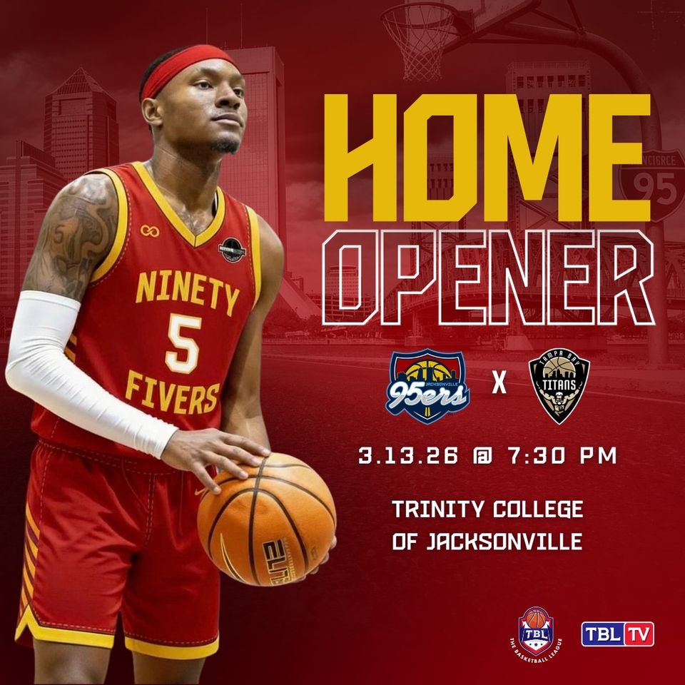 Jacksonville 95ers Home Opener Flyer