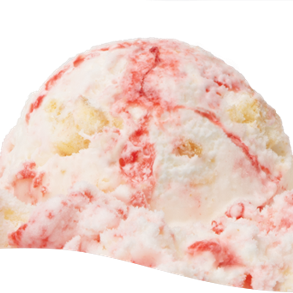 Strawberry Cheesecake Ice Cream, Yoyos Ice Cream in Beaufort