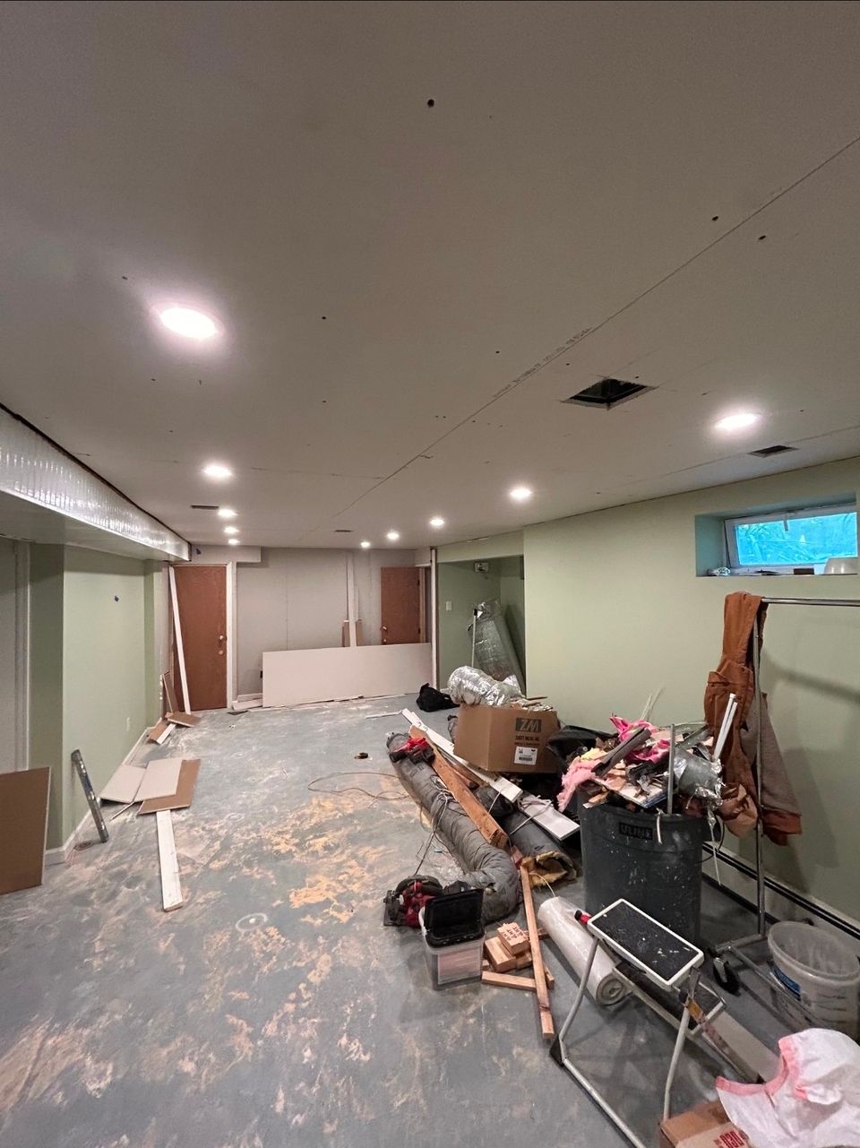 Drywall, spackle & paint job done by J.B.T Contracting of Suffolk County, NY