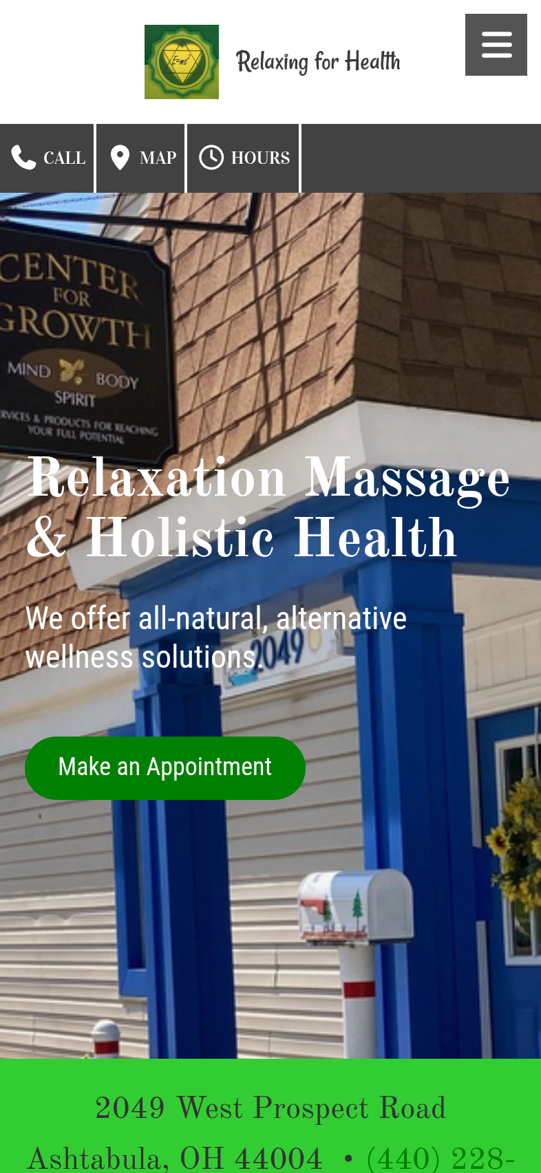 Www relaxingforhealthllc com