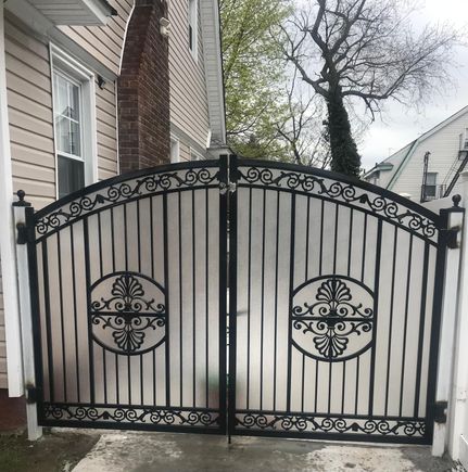 Pedestrian Iron Fence