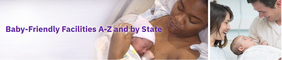Baby friendly hospitals by state