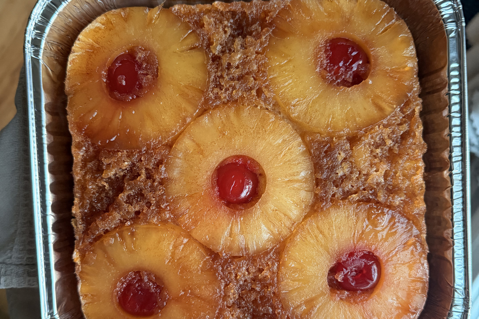 8 inch pineapple upside down cake