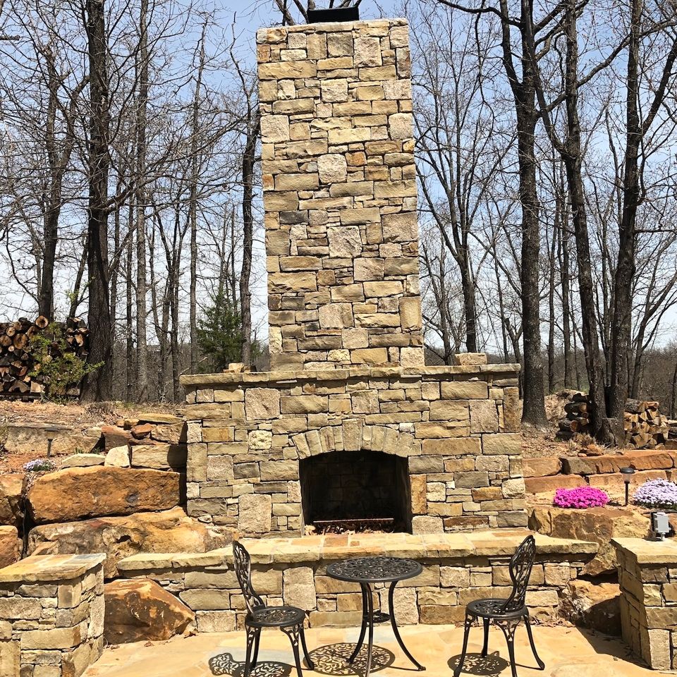 Select outdoor solutions  tulsa oklahoma  outdoor living fire pits fireplaces  residential masonry fire pit fireplace contractor builder construction company  photo apr 11  2 06 39 pm