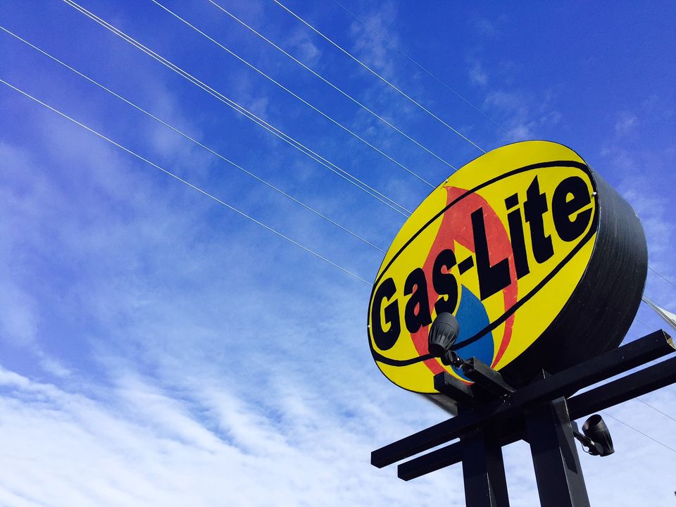 Gaslite sign